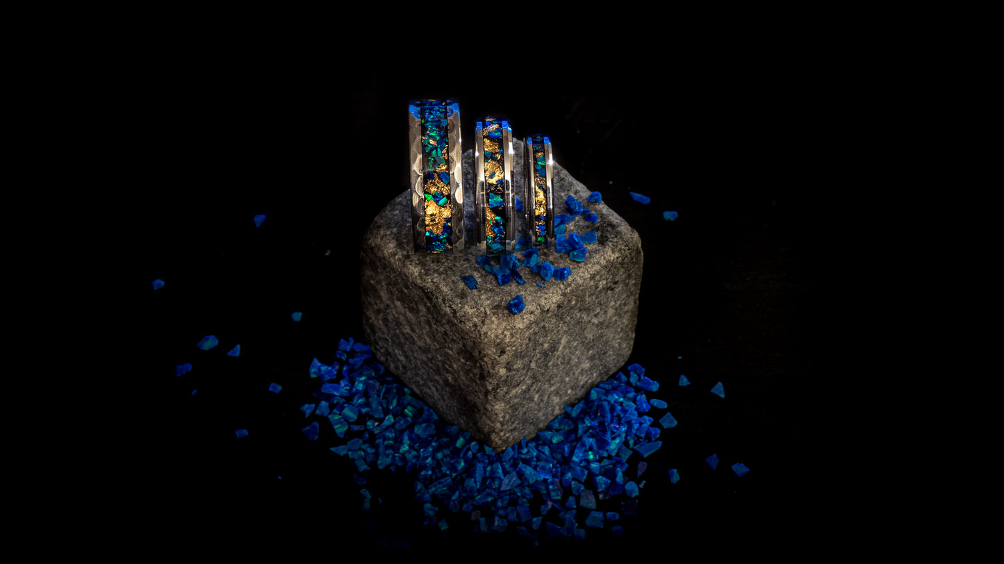 Blue Nebula Ring - D4RK M4TT3R 3D