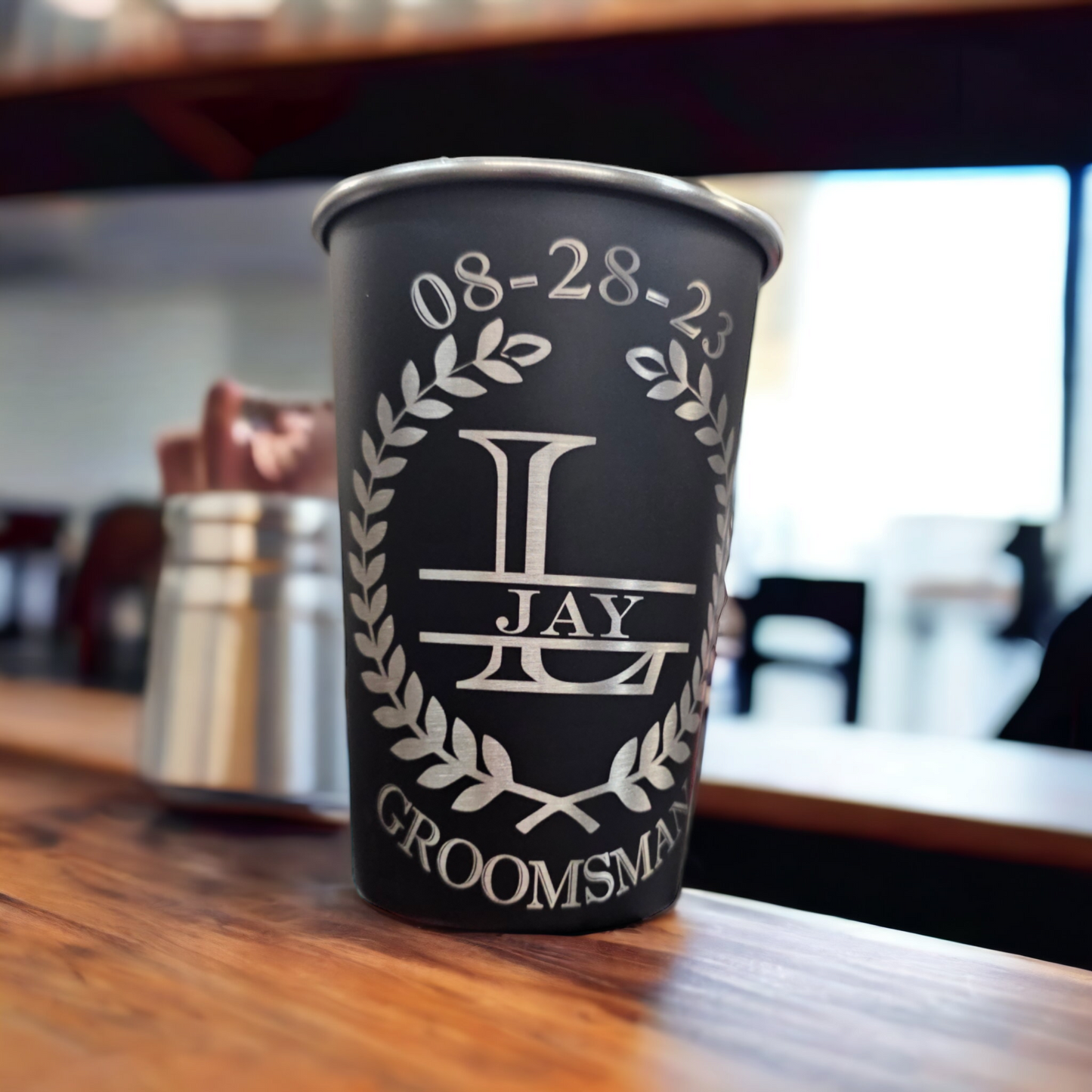 Personalized 16oz Stainless Steel cup - D4RK M4TT3R 3D