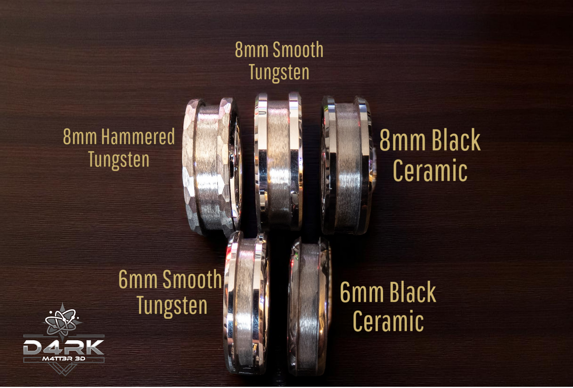 Blue Nebula Ring - D4RK M4TT3R 3D