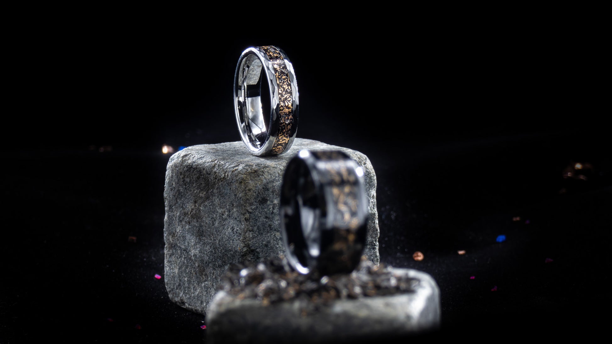 The Bronze Age – Meteorite & Bronze Ring - D4RK M4TT3R 3D