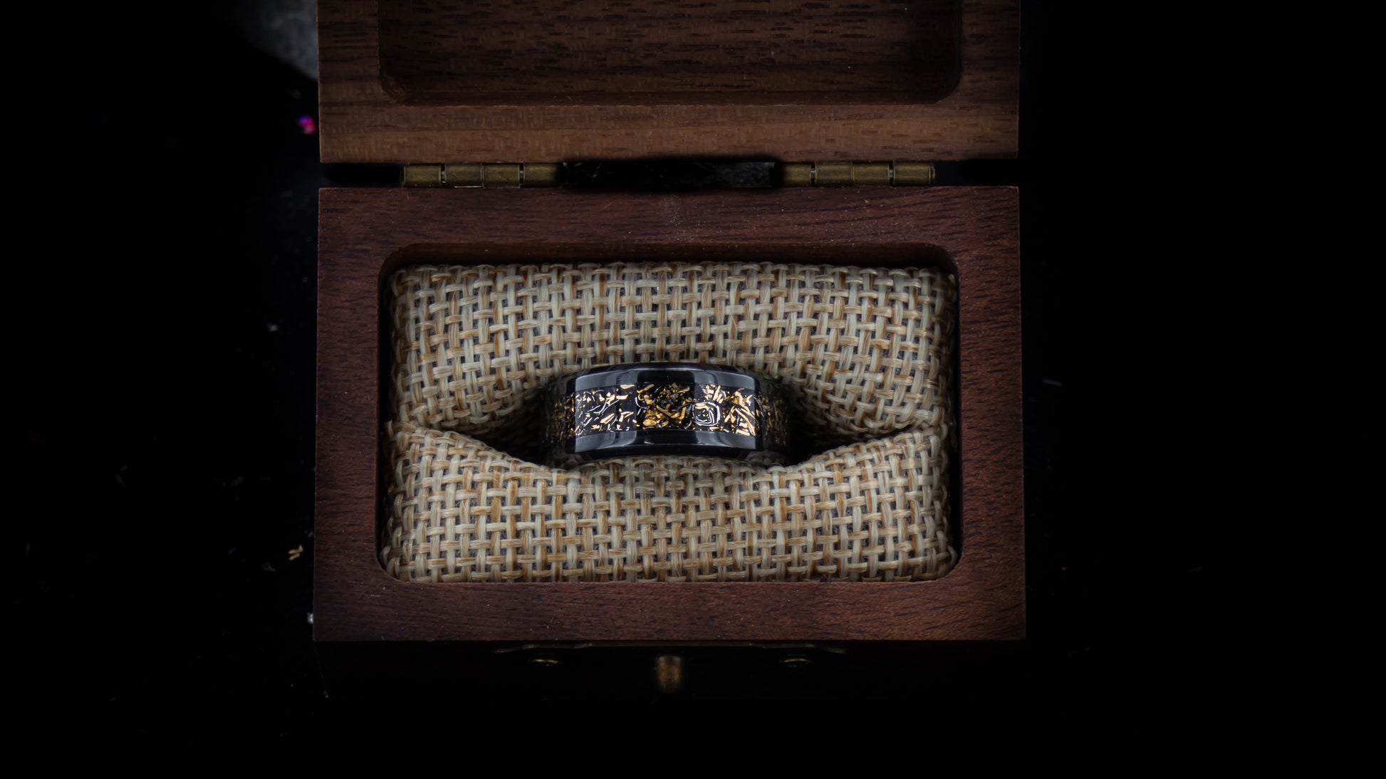 The Bronze Age – Meteorite & Bronze Ring - D4RK M4TT3R 3D