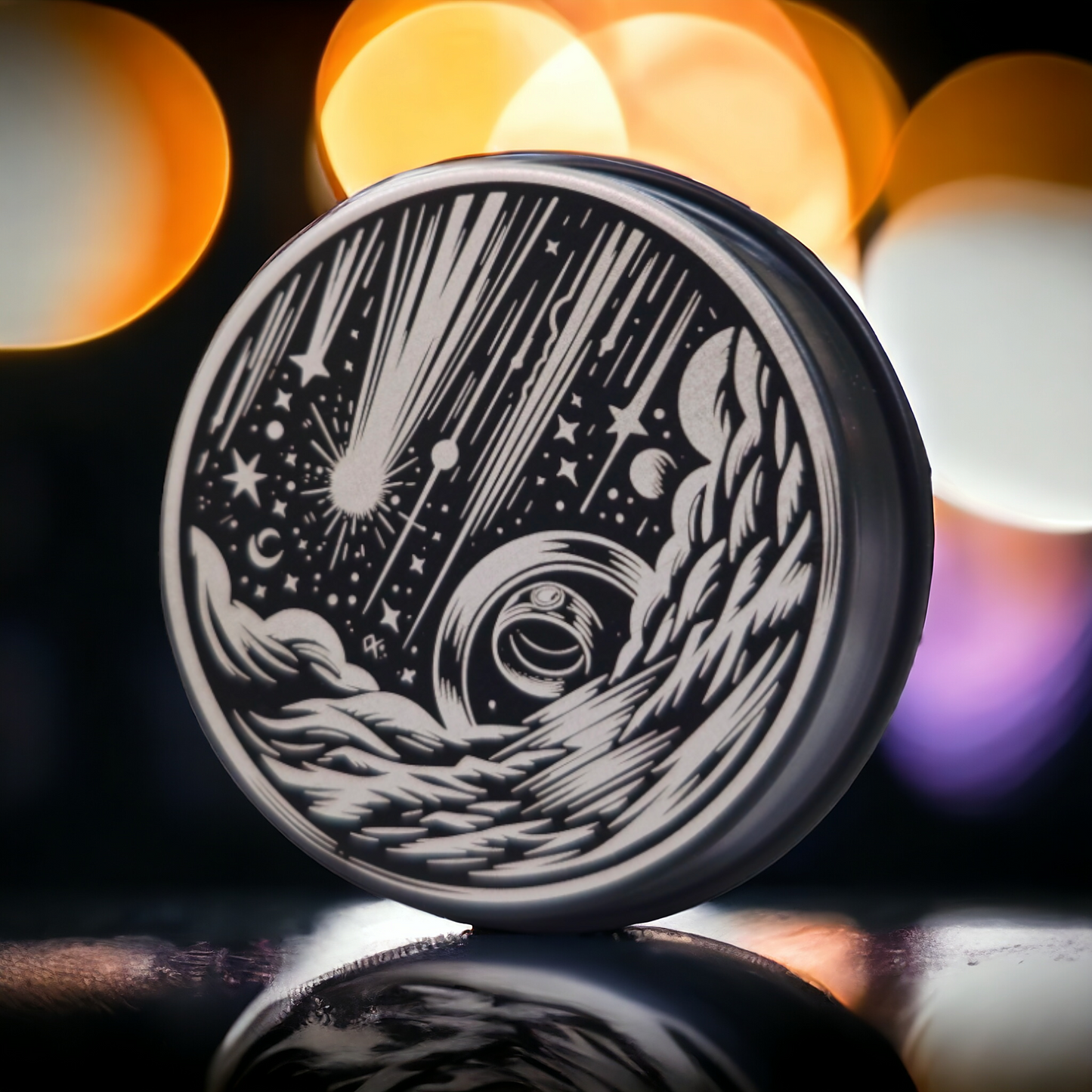 The Bronze Age – Meteorite & Bronze Ring - D4RK M4TT3R 3D