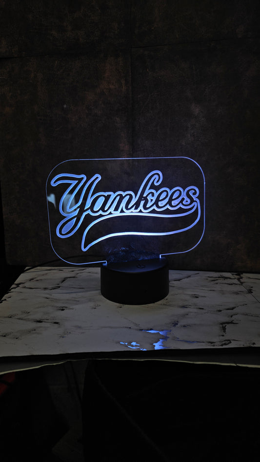 Yankees LED sign