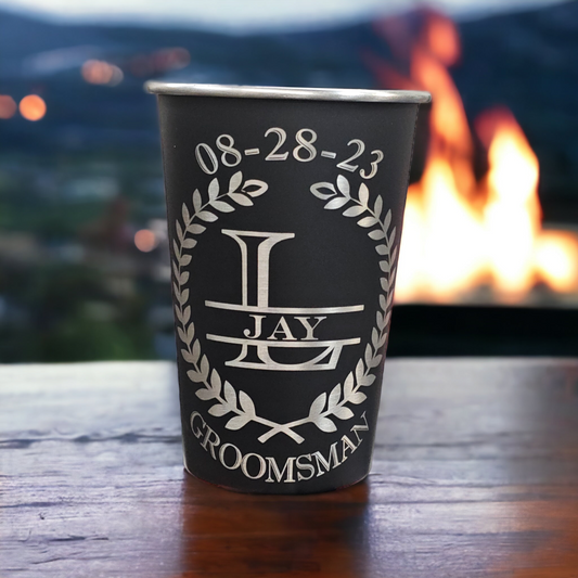 Personalized 16oz Stainless Steel cup