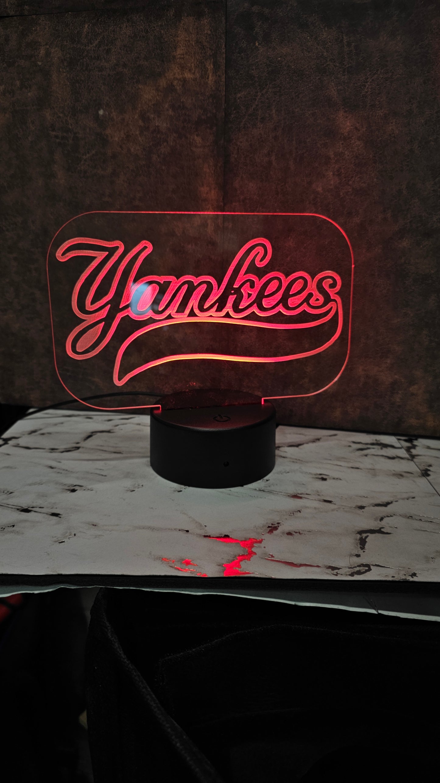 Yankees LED sign