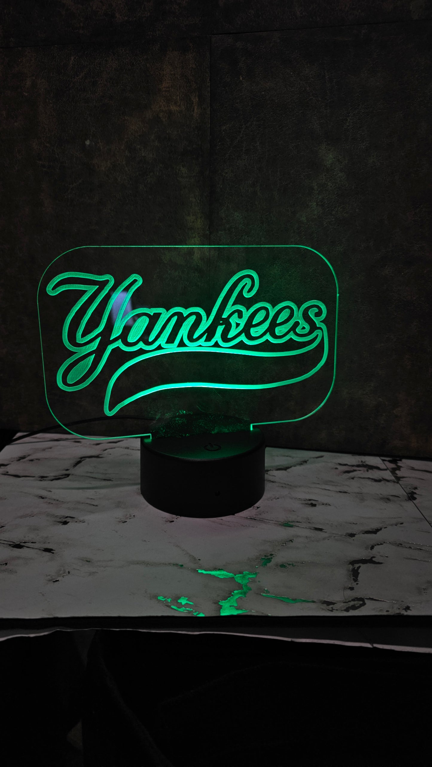 Yankees LED sign