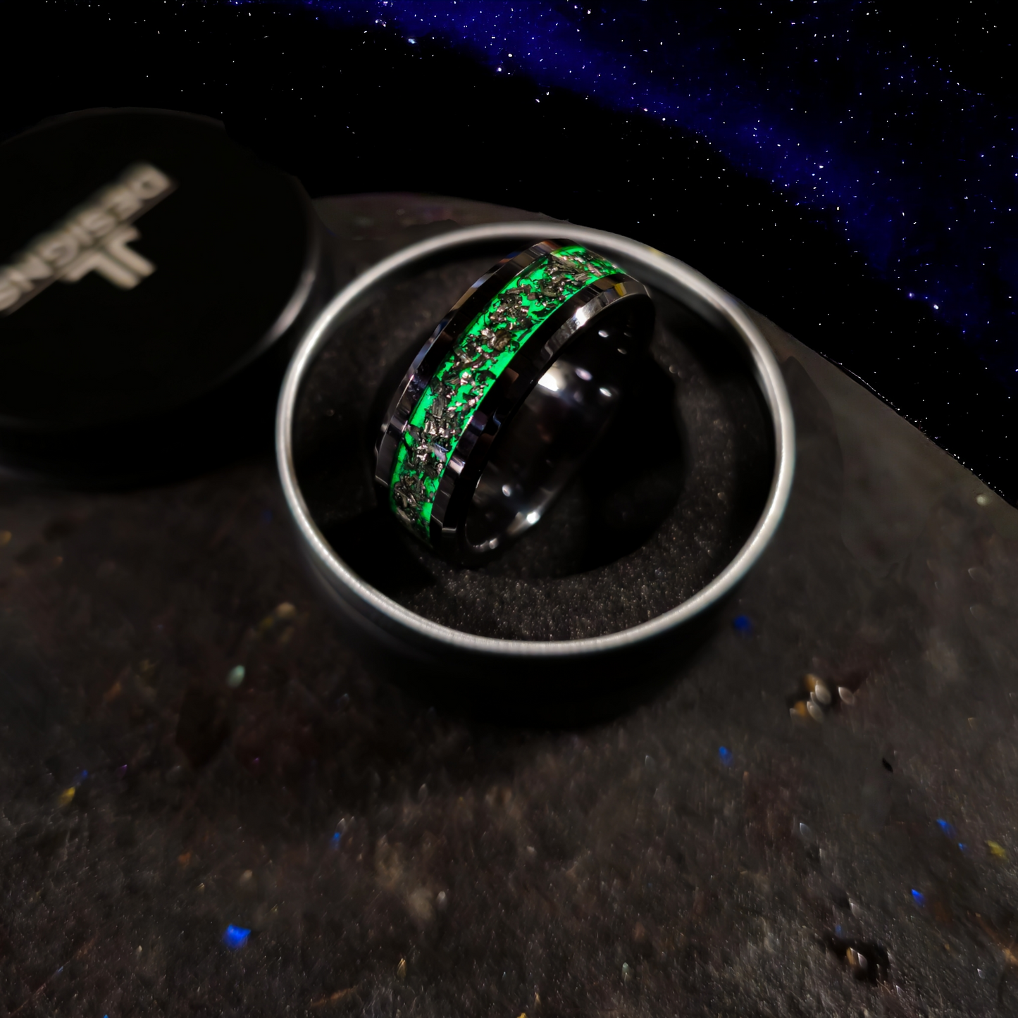 Eclipse meteorite Ring