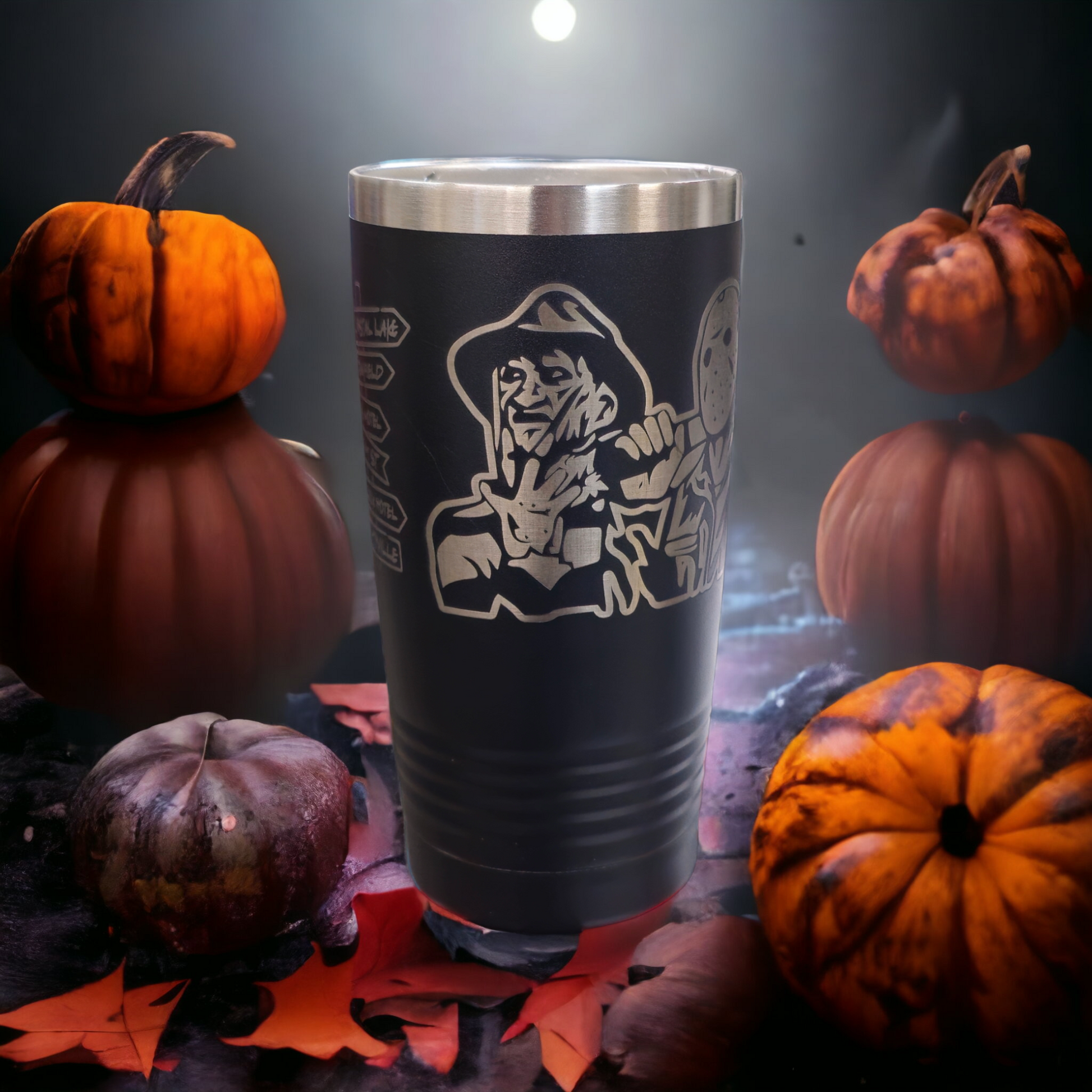 20oz Stainless Steel Slasher Tumbler - D4RK M4TT3R 3D